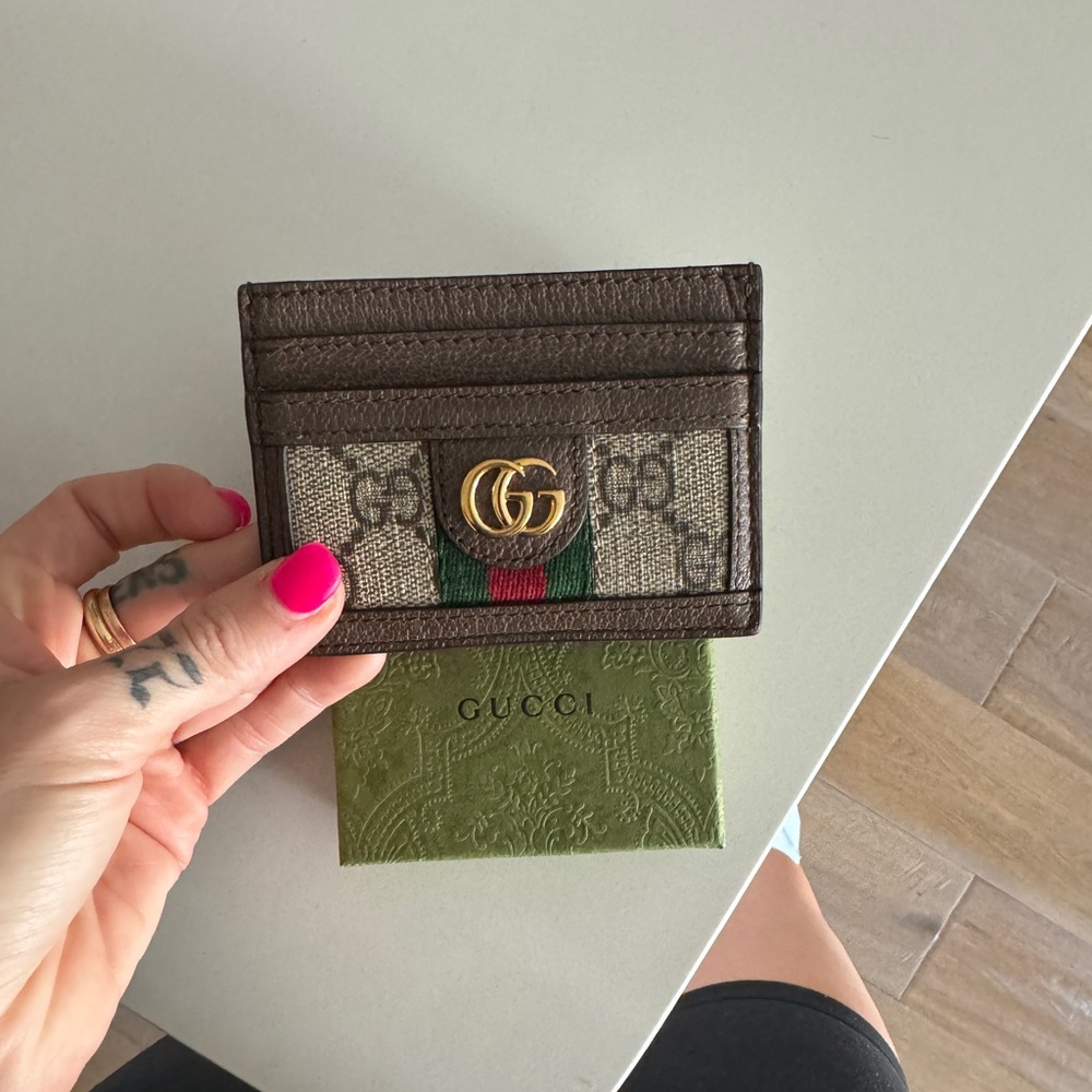 Gucci unisex card holder